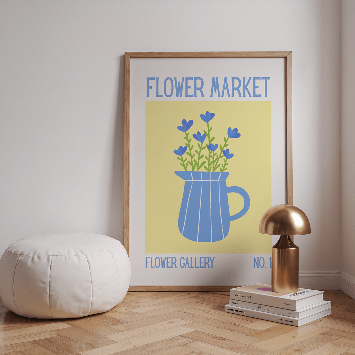 Blaue Poster - LostPrint