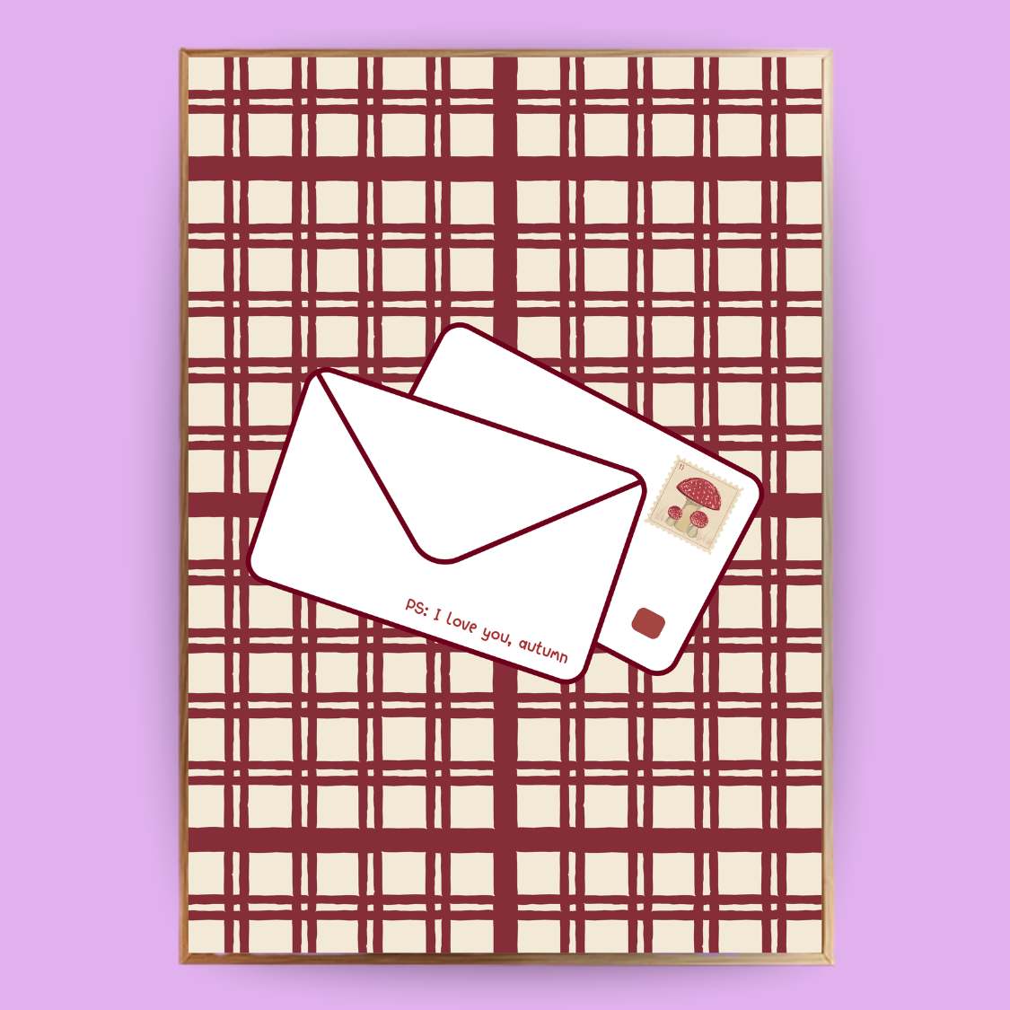 Karierte Poster - LostPrint