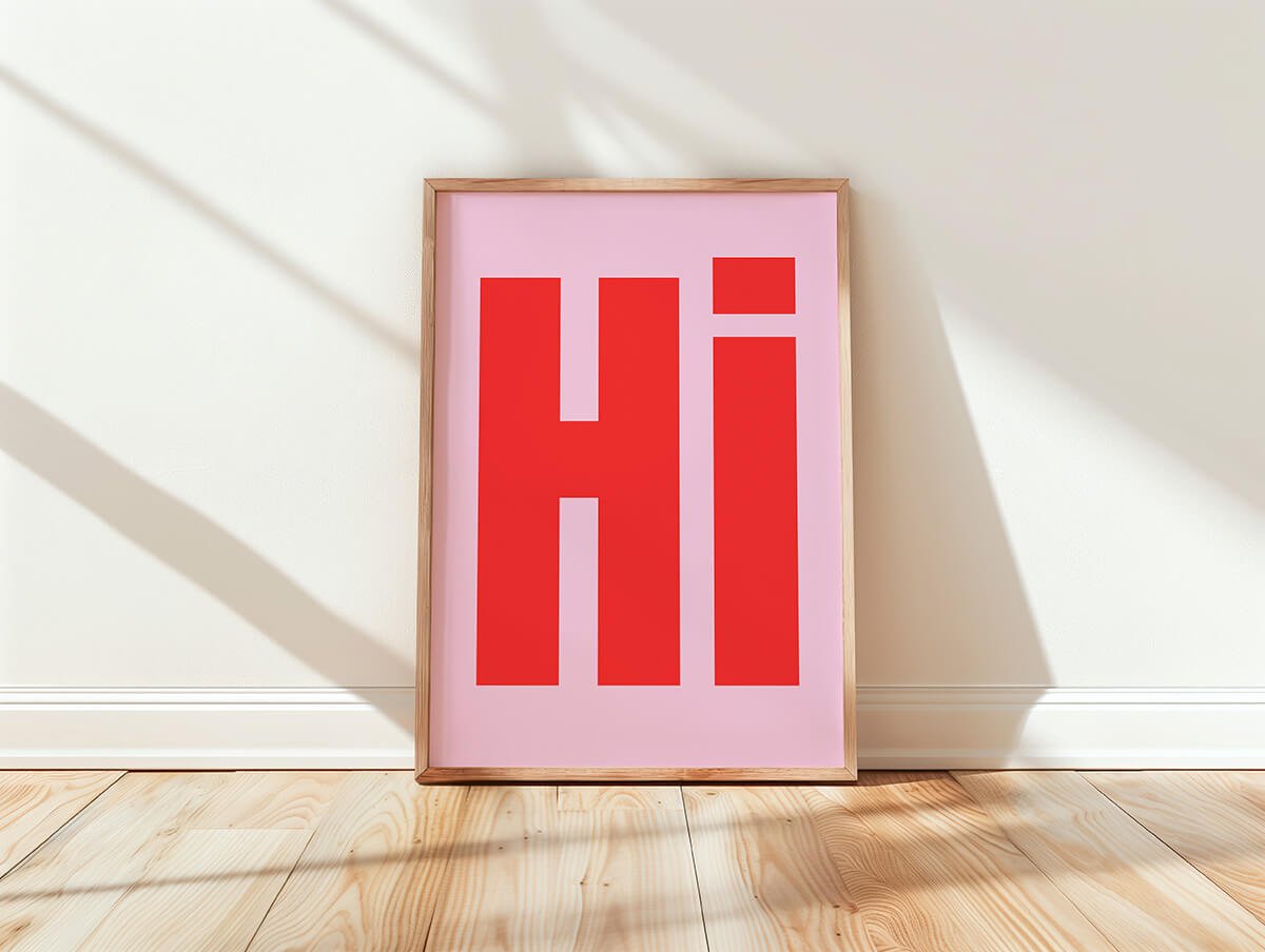 Poster für den Flur - LostPrint