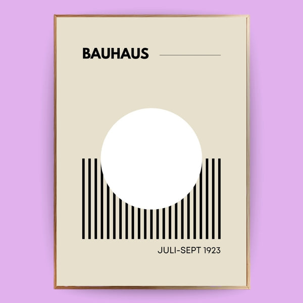 Bauhaus Ausstellung Poster