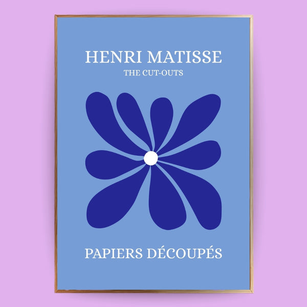 Henri Matisse inspired Poster