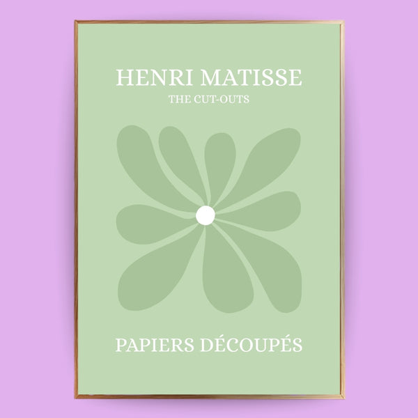Henri Matisse inspired Poster