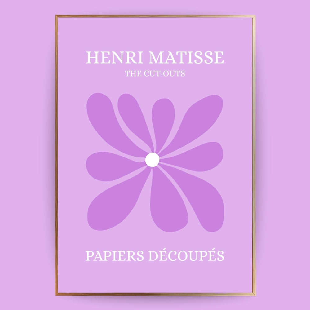 Henri Matisse inspired Poster - LostPrint