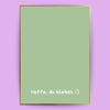 Hoffe, du bleibst Poster - LostPrint