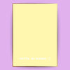 Hoffe, du bleibst Poster - LostPrint