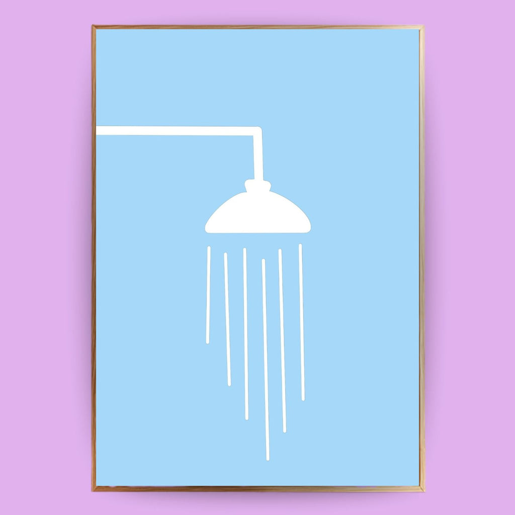 Duschkopf Poster - LostPrint