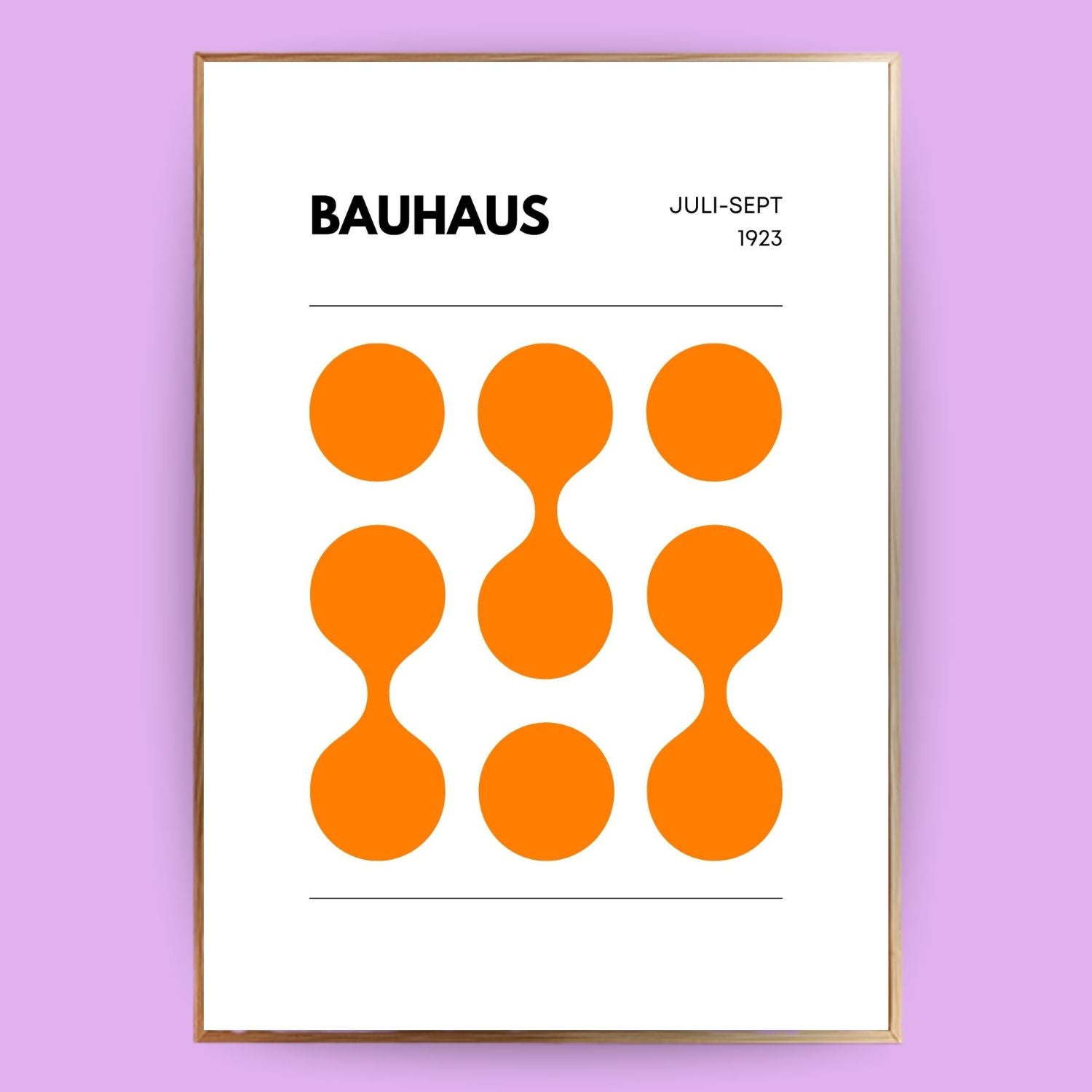 Bauhaus Poster - LostPrint