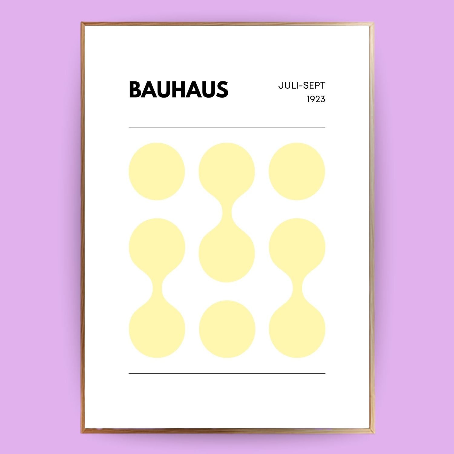 Bauhaus Poster - LostPrint