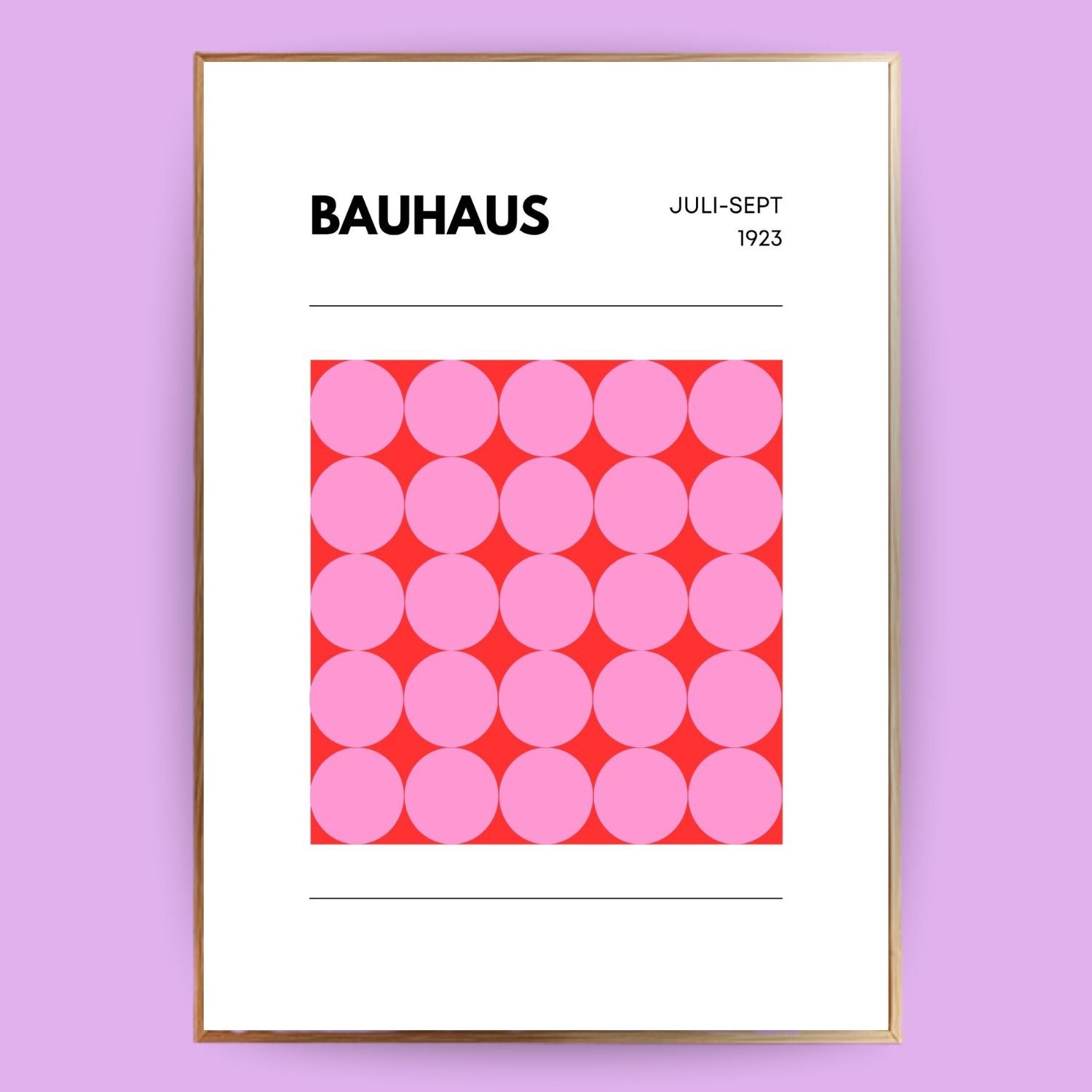 Bauhaus Poster - LostPrint