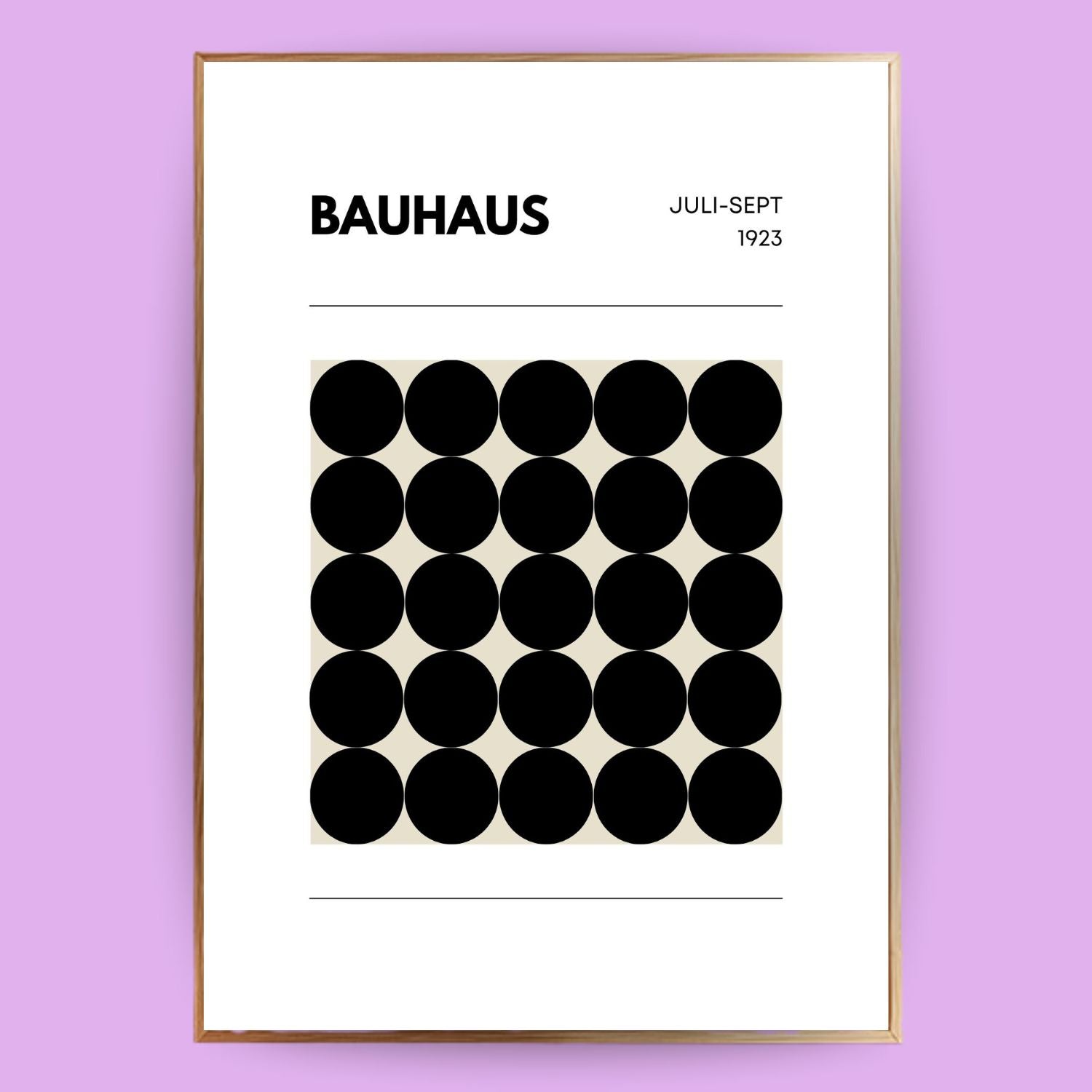 Bauhaus Poster - LostPrint