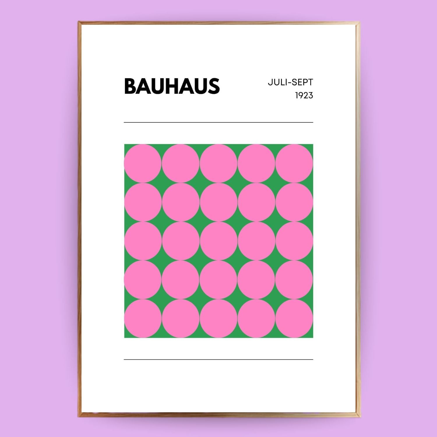 Bauhaus Poster - LostPrint