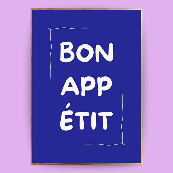 Bon appétit Poster