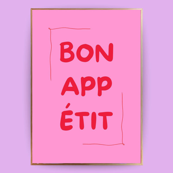 Bon appétit Poster