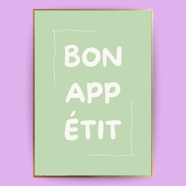 Bon appétit Poster