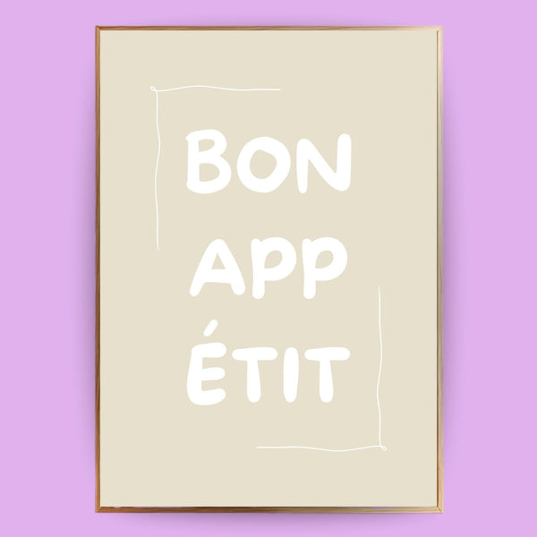 Bon appétit Poster