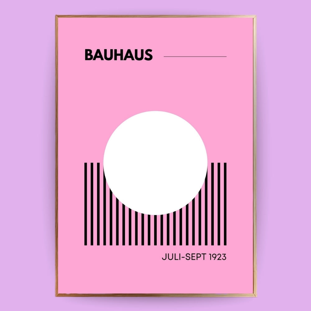 Bauhaus Ausstellung Poster - LostPrint