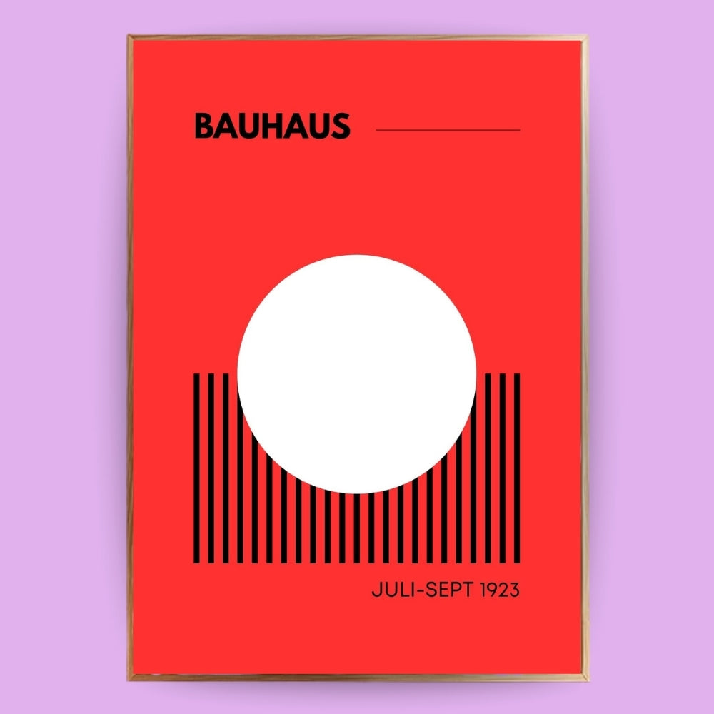 Bauhaus Ausstellung Poster - LostPrint