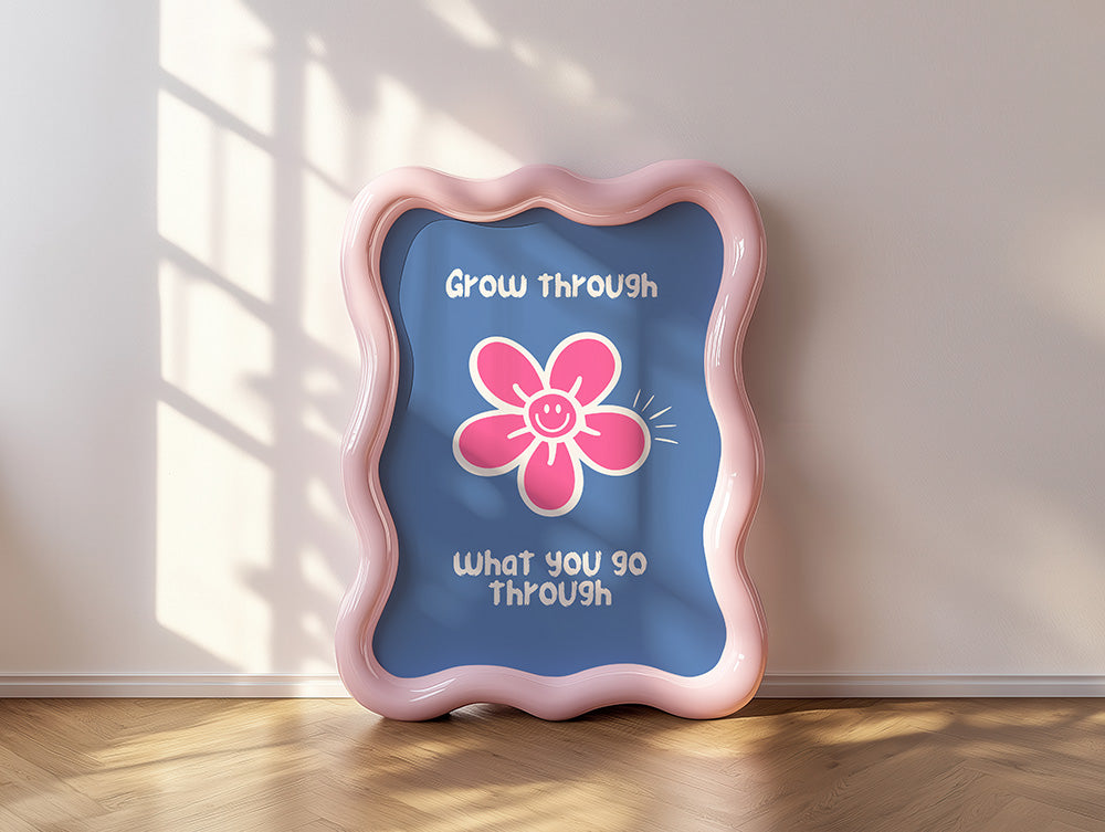Grow through Poster - LostPrint
