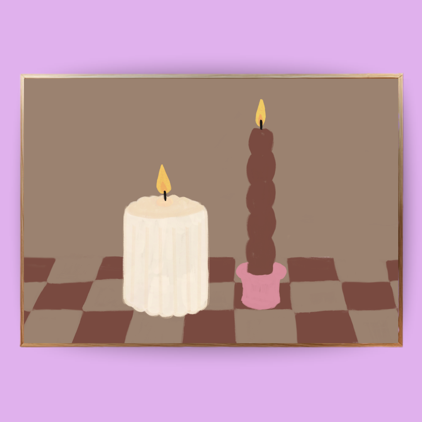 Kerzenstimmung Poster