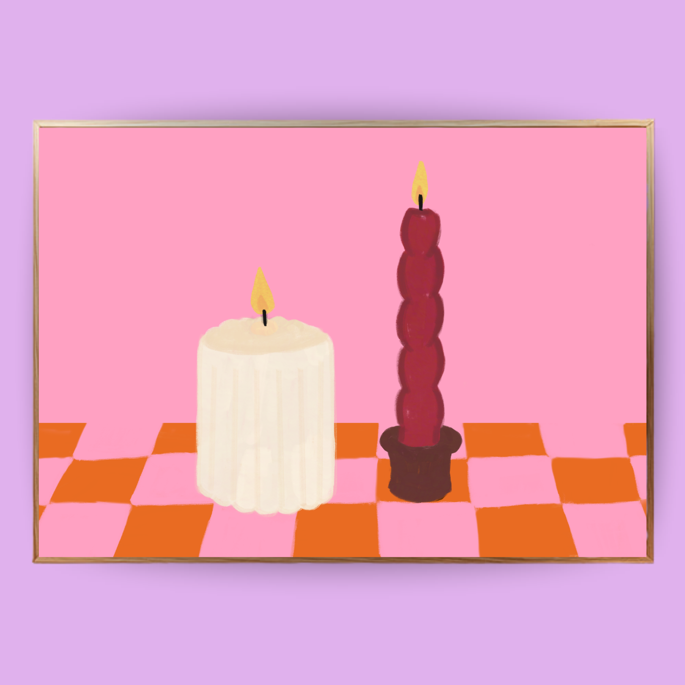 Kerzenstimmung Poster