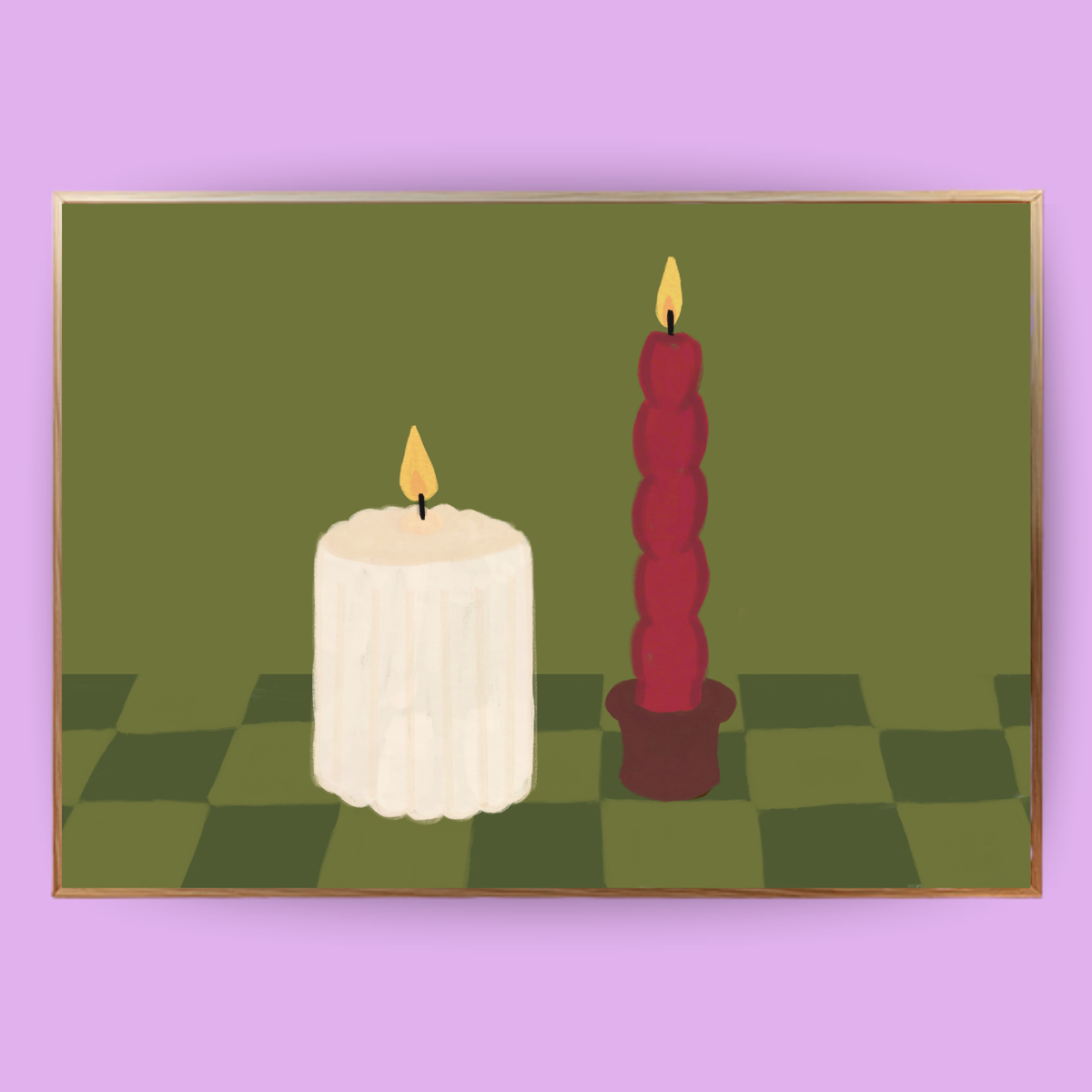 Kerzenstimmung Poster