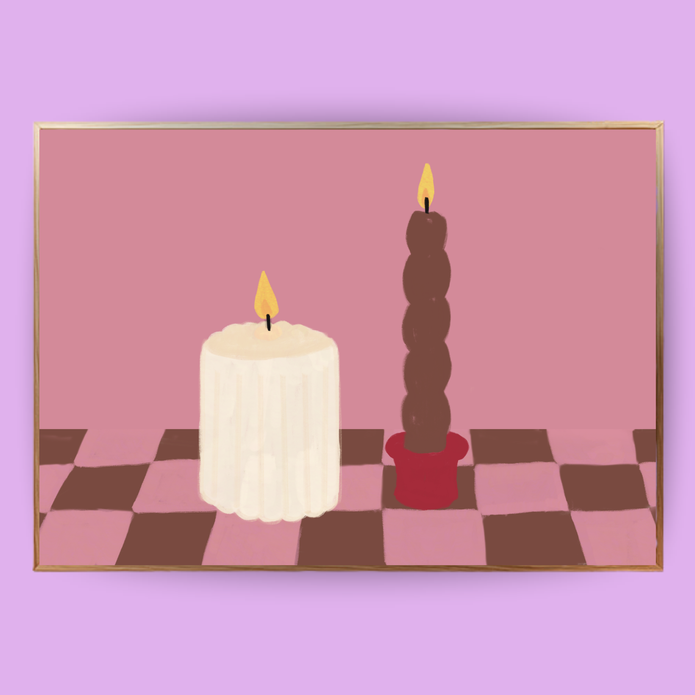 Kerzenstimmung Poster