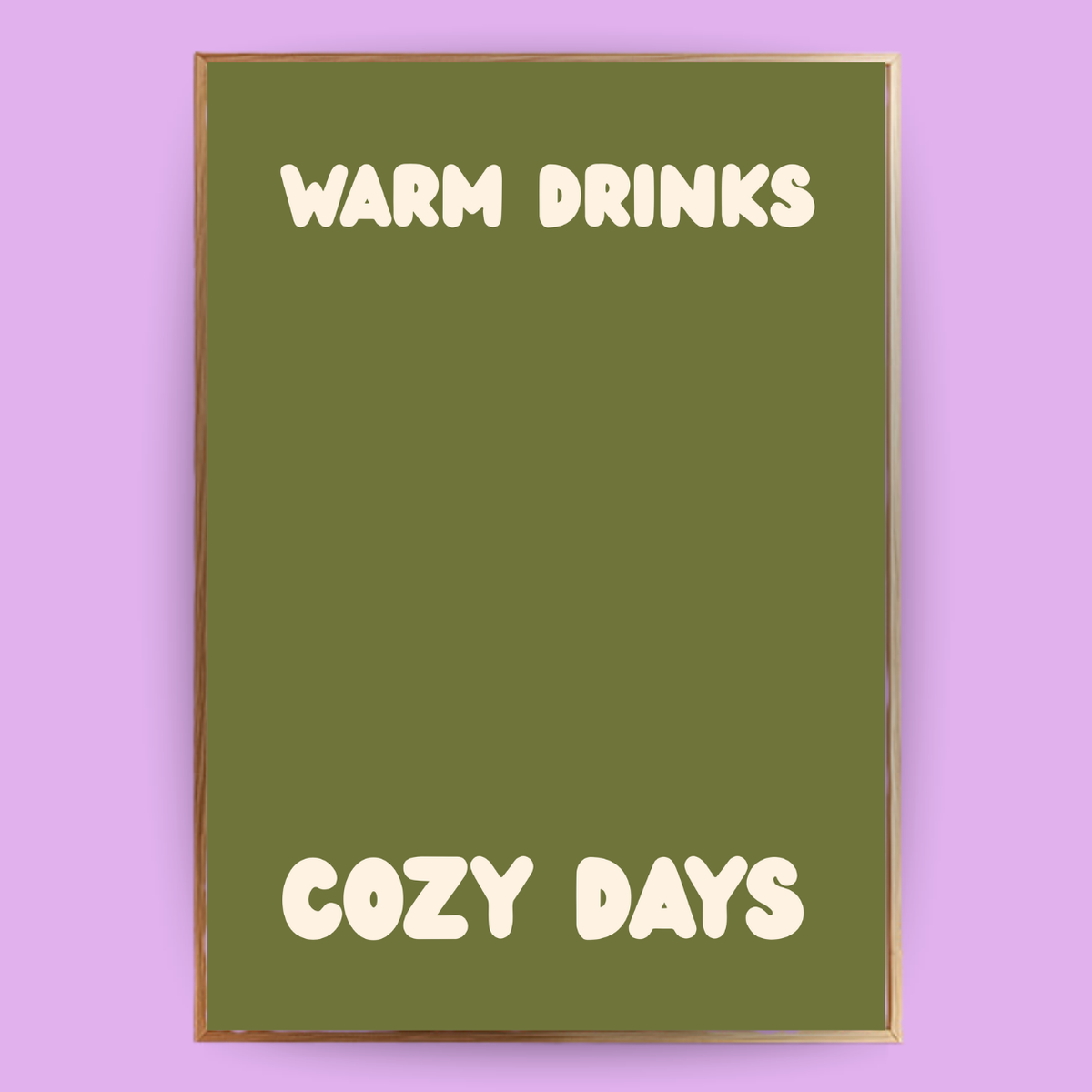 Cozy Days Poster