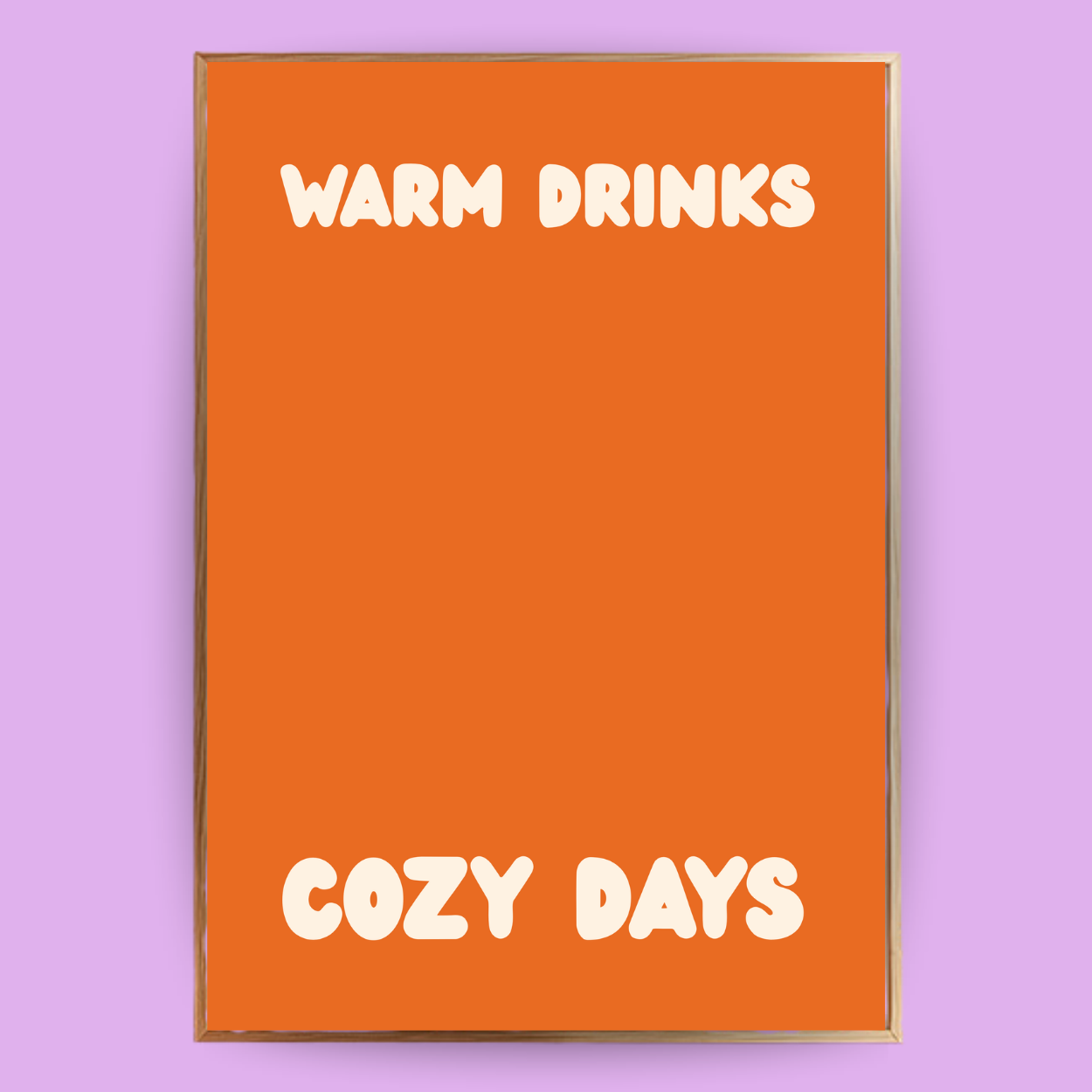Cozy Days Poster