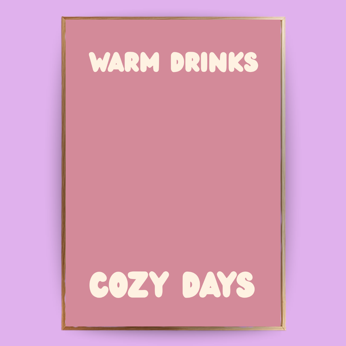 Cozy Days Poster