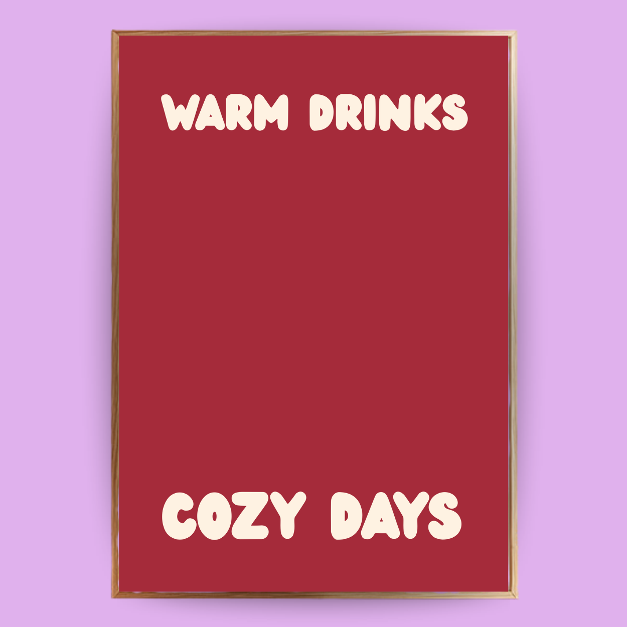 Cozy Days Poster
