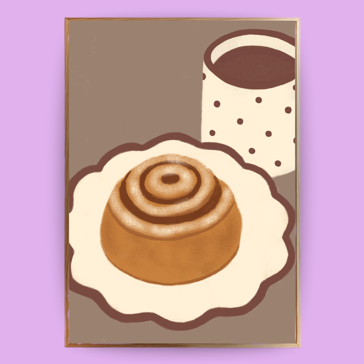 Zimtschnecken Poster