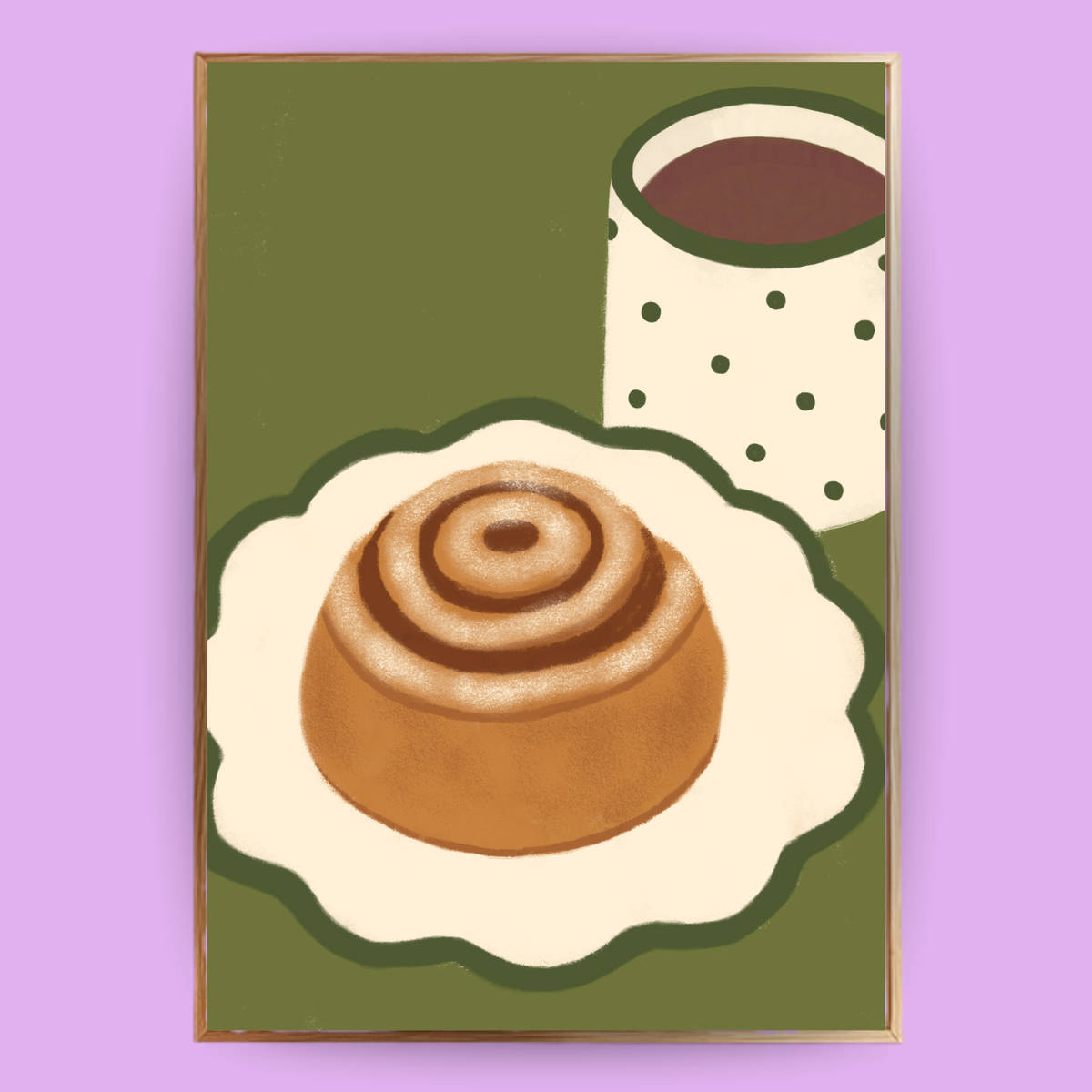 Zimtschnecken Poster