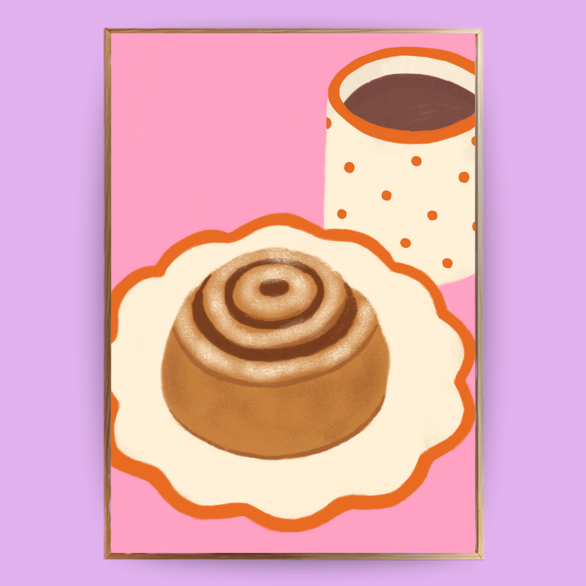 Zimtschnecken Poster