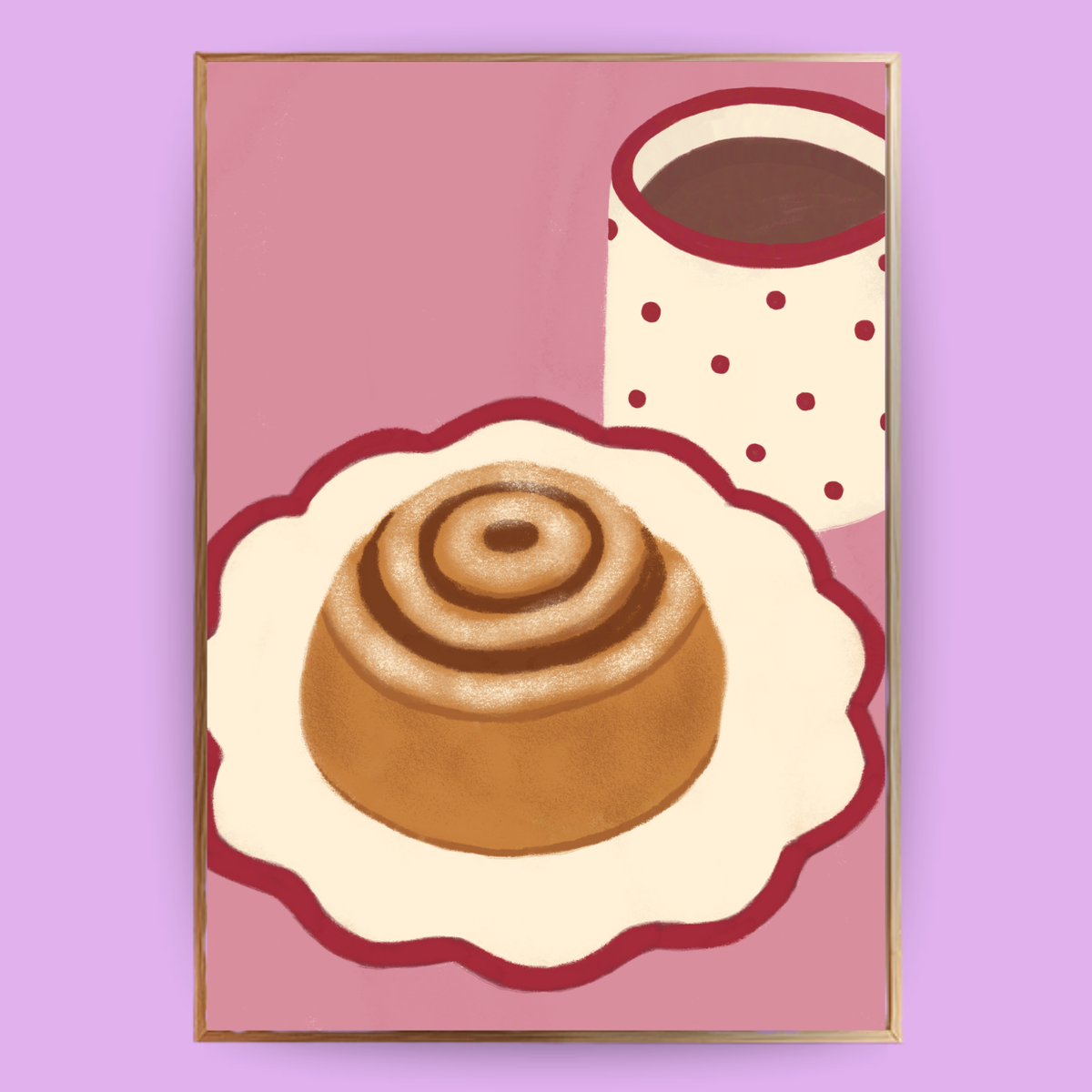 Zimtschnecken Poster