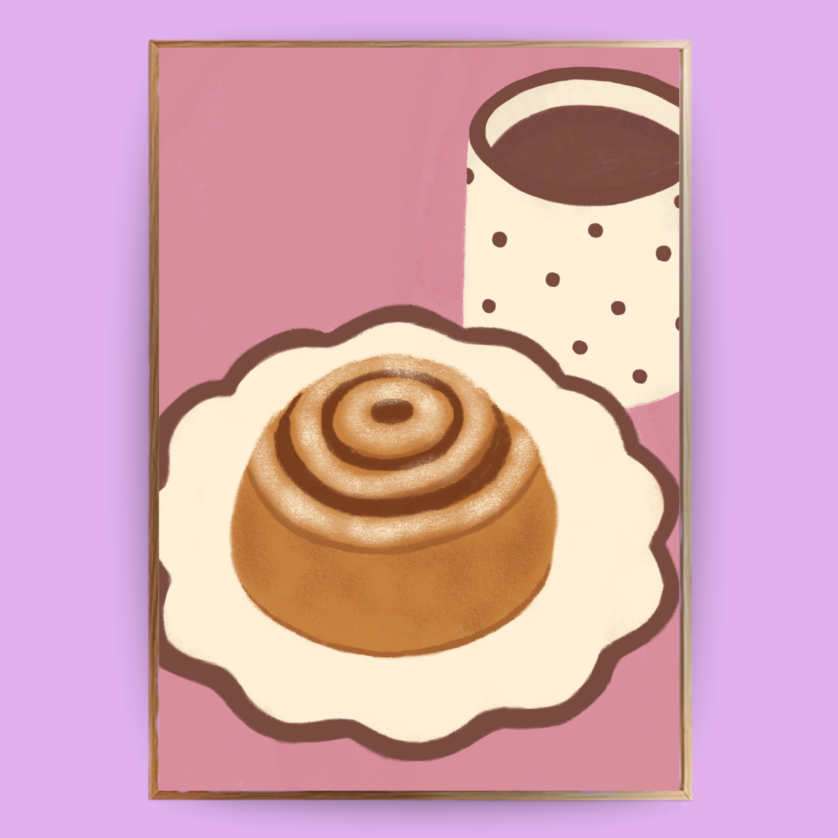 Zimtschnecken Poster