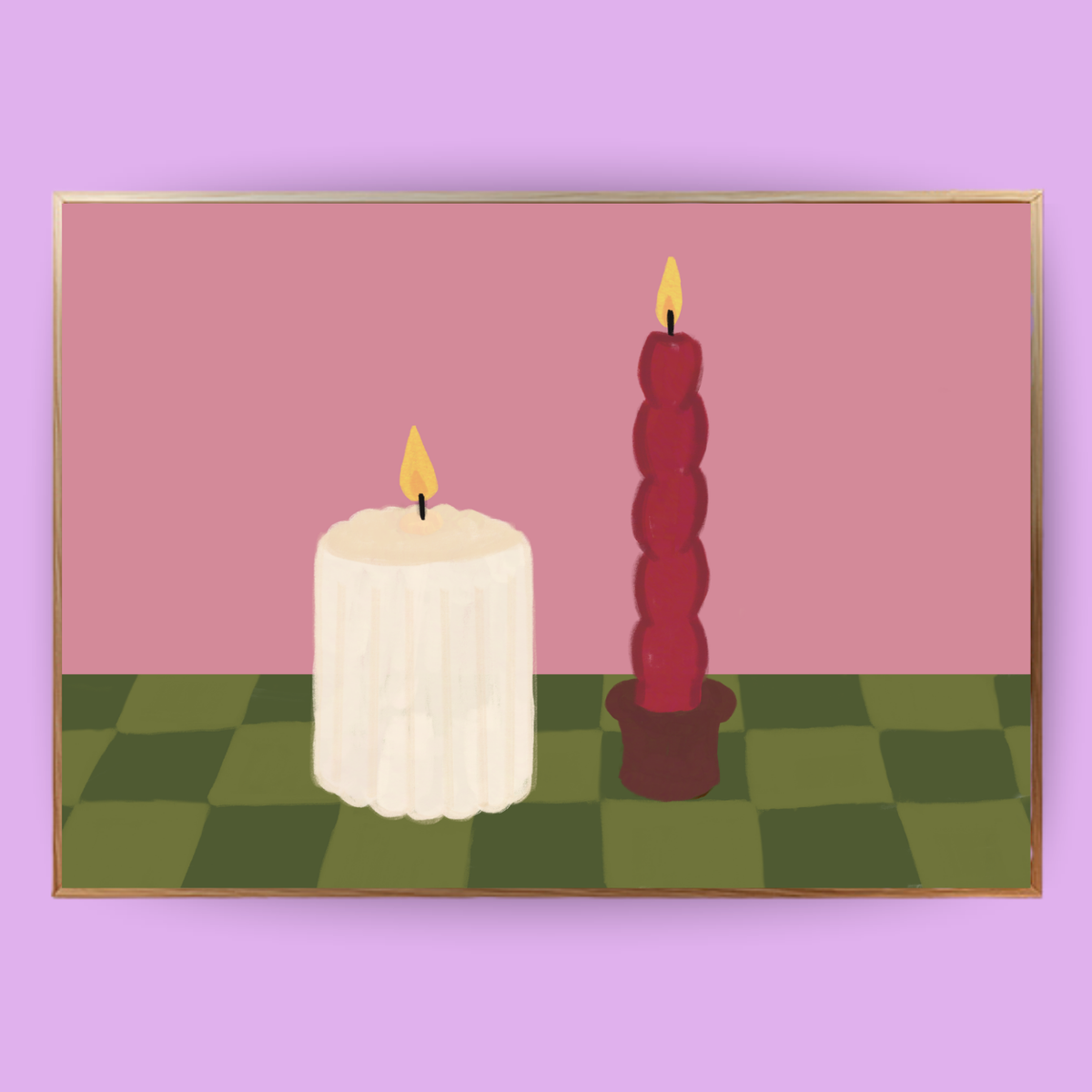 Kerzenstimmung Poster