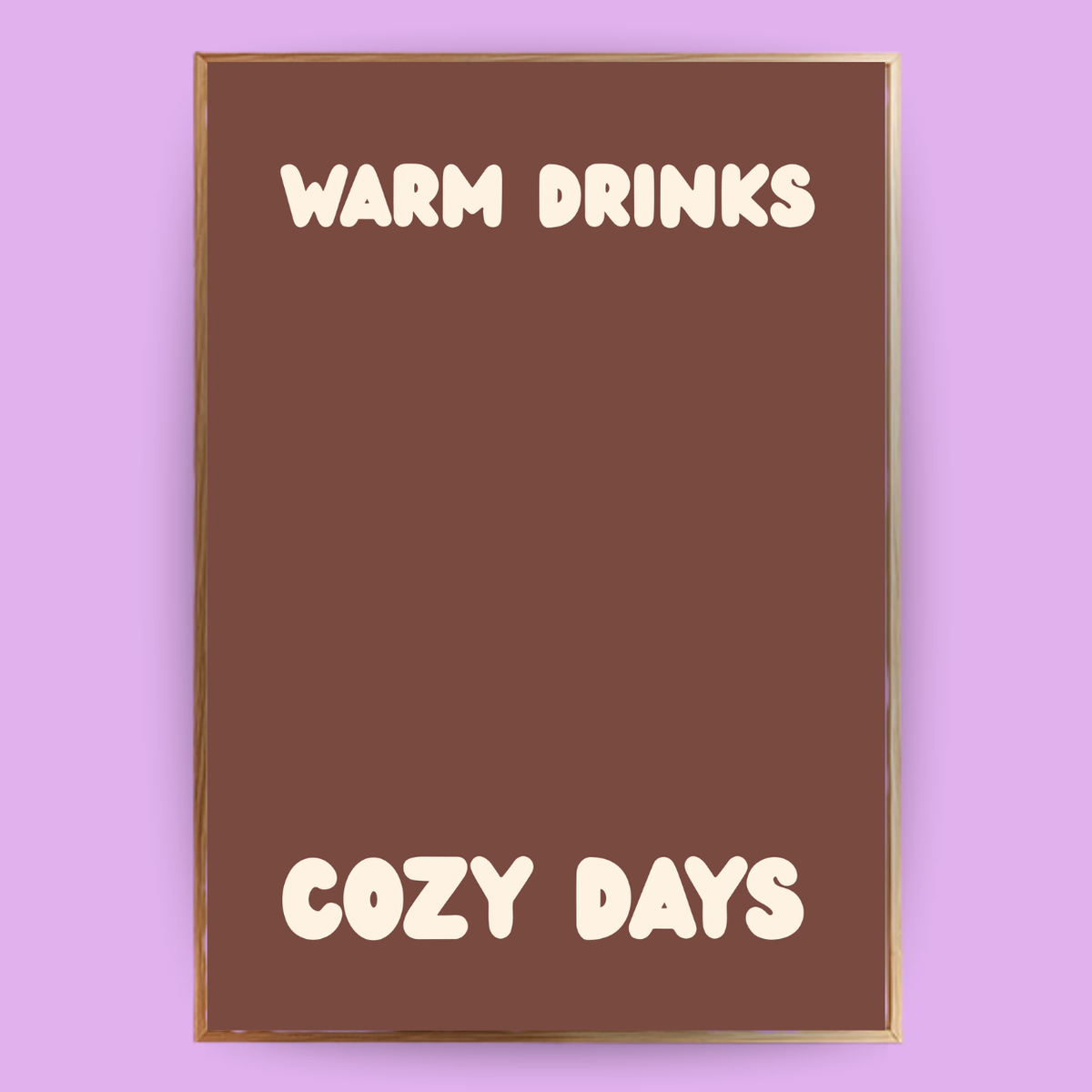 Cozy Days Poster