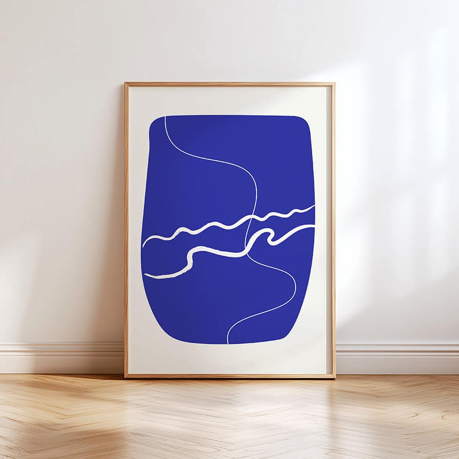 Abstrakte Formen Poster - 13x18 cm - LostPrint