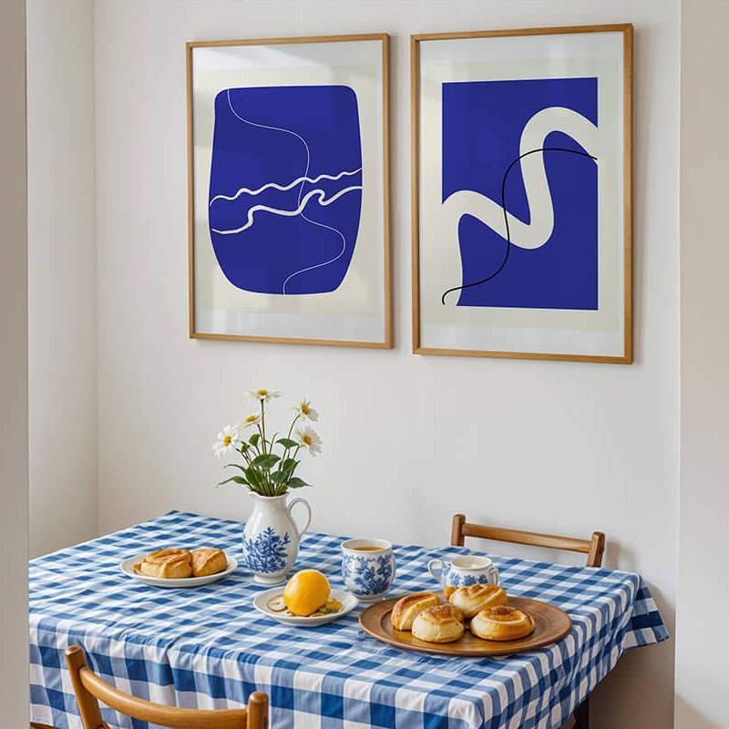 Abstrakte Formen Poster - 13x18 cm - LostPrint