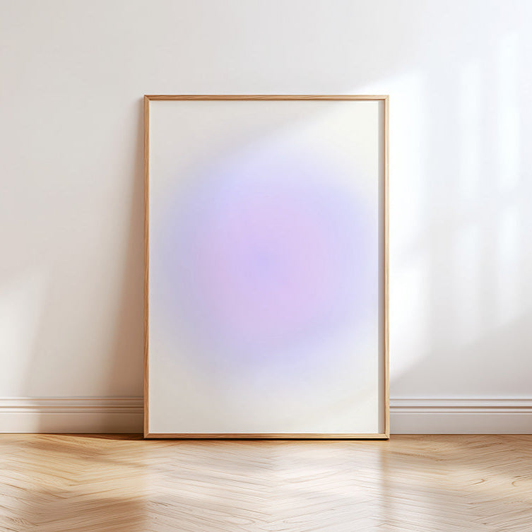 Lila Aura Poster - LostPrint