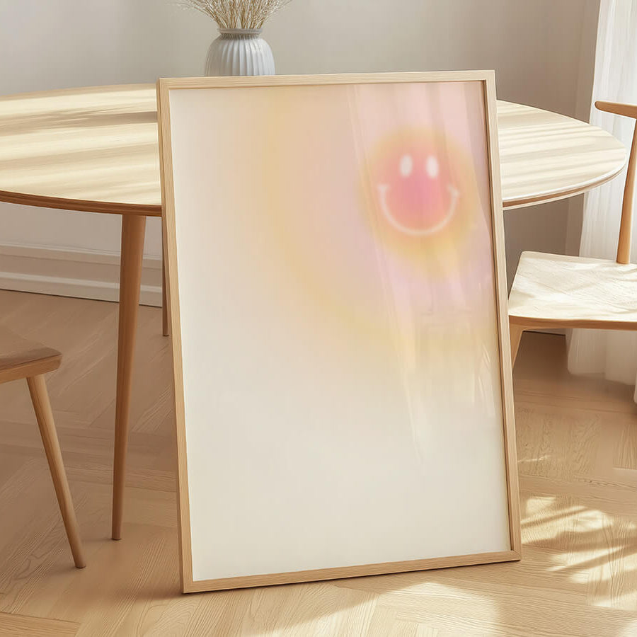 Aura Smiley Poster - LostPrint