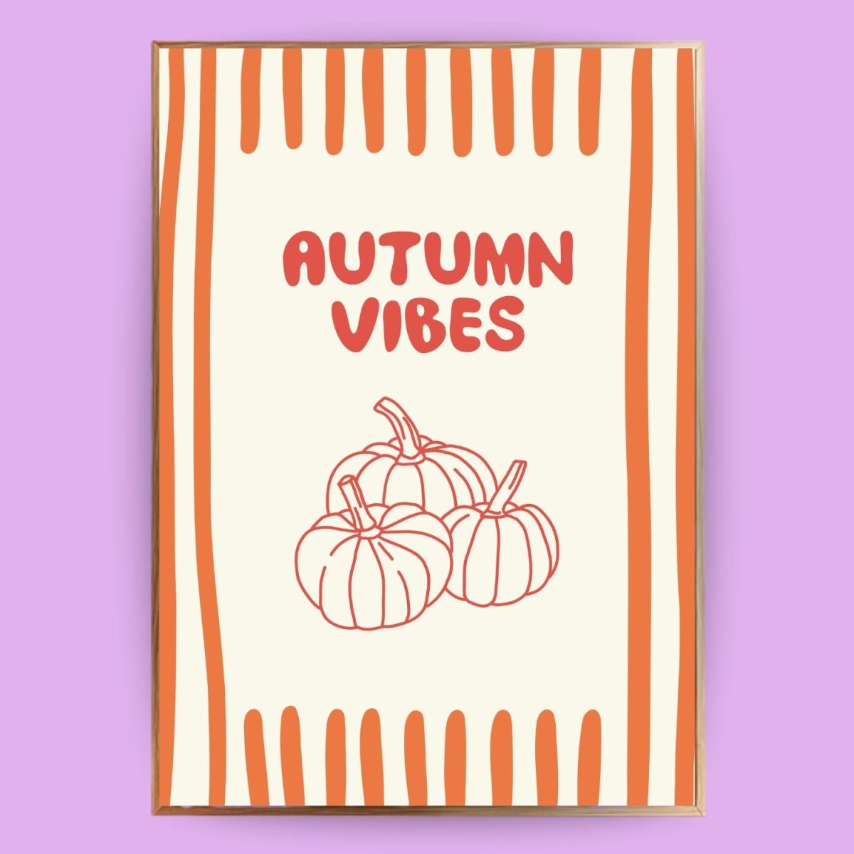 Autumn Vibes Poster - 13x18 cm - LostPrint