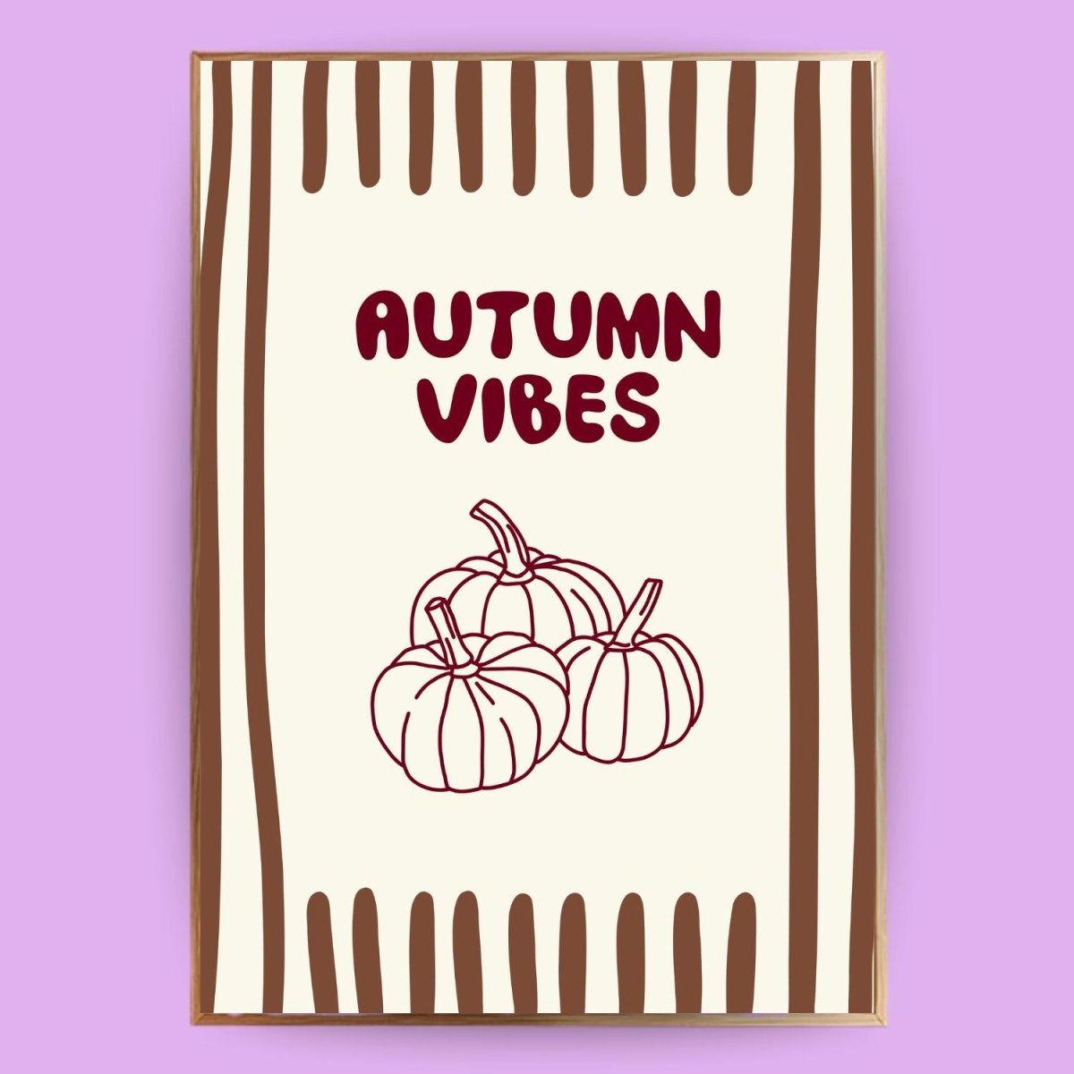 Autumn Vibes Poster - 13x18 cm - LostPrint
