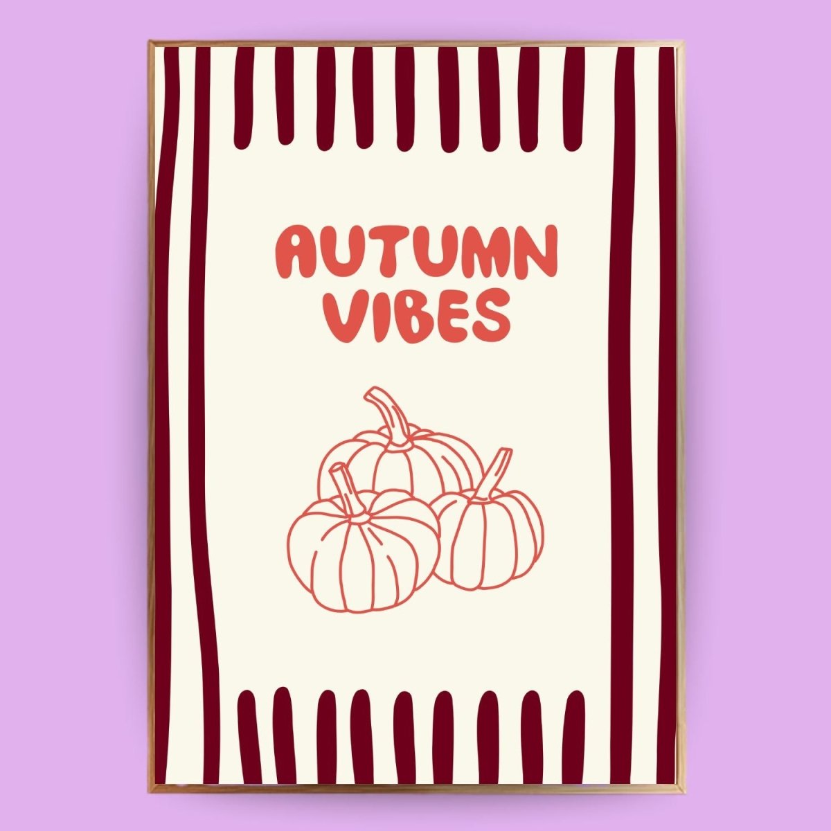 Autumn Vibes Poster - 13x18 cm - LostPrint