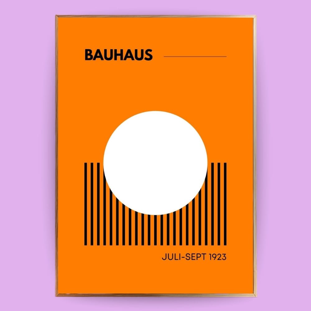 Bauhaus Ausstellung Poster - 13x18 cm - LostPrint