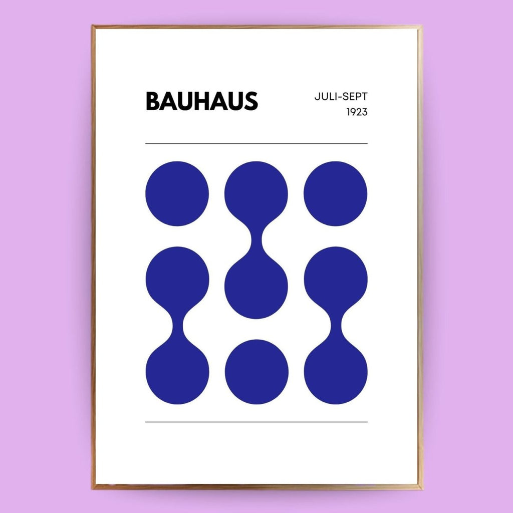 Bauhaus Poster - 13x18 cm - LostPrint