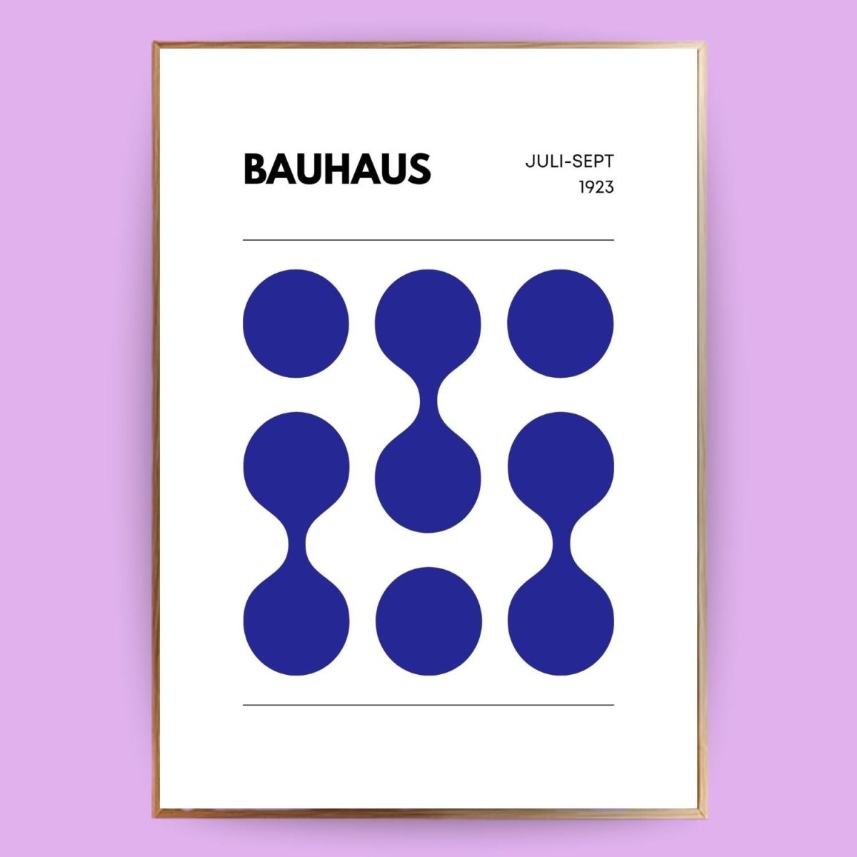 Bauhaus Poster - 13x18 cm - LostPrint