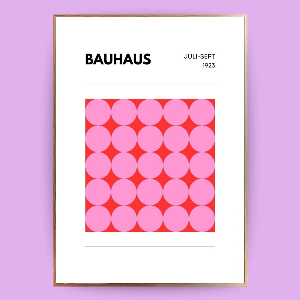 Bauhaus Poster - 13x18 cm - LostPrint