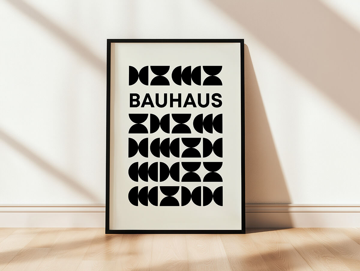 Bauhaus Poster - LostPrint