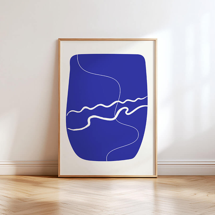 Abstrakte Formen Poster - LostPrint